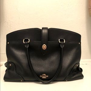 Coach leather bag